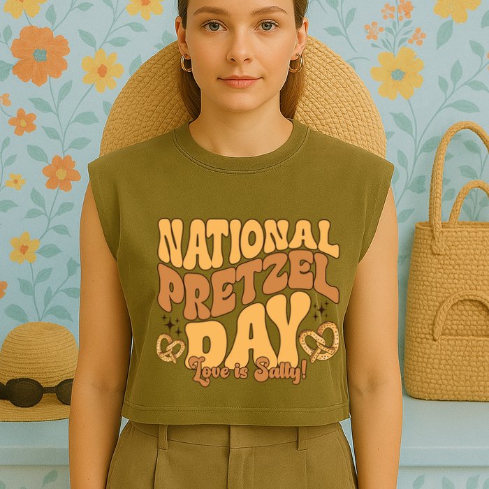Groovy Meaningful Gift Garment-Dyed Women's Muscle Tee