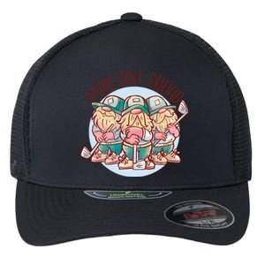 Gnomes Mini Golf Squad Flexfit Unipanel Trucker Cap