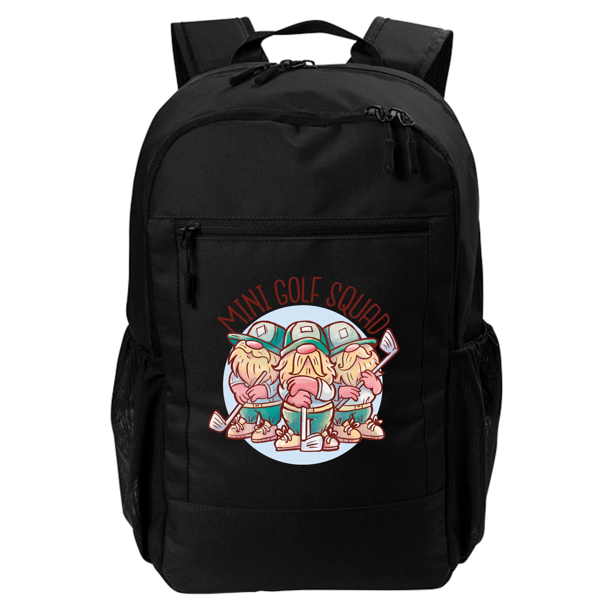 Gnomes Mini Golf Squad Backpack