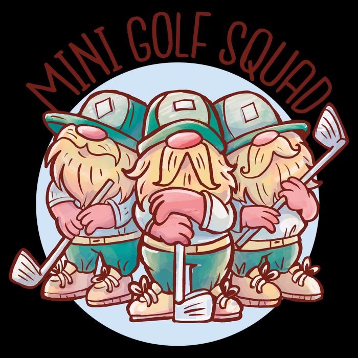 Gnomes Mini Golf Squad Backpack