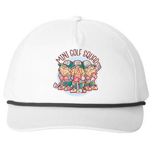 Gnomes Mini Golf Squad Snapback Five-Panel Rope Hat