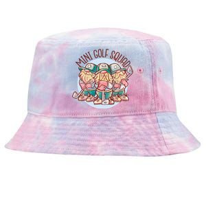 Gnomes Mini Golf Squad Tie-Dyed Bucket Hat