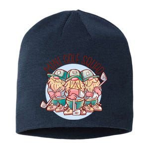 Gnomes Mini Golf Squad Sustainable Beanie