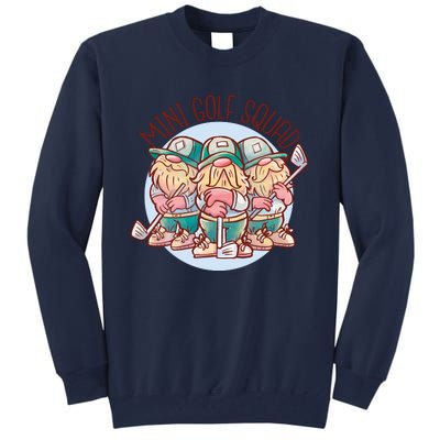 Gnomes Mini Golf Squad Tall Sweatshirt