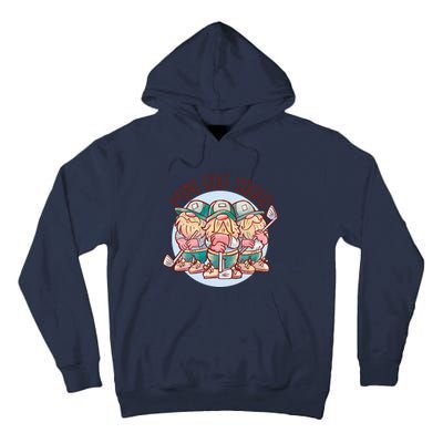 Gnomes Mini Golf Squad Tall Hoodie