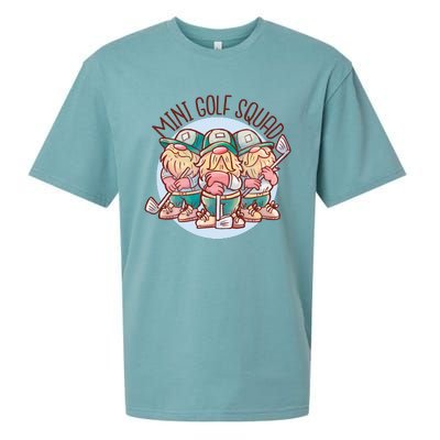 Gnomes Mini Golf Squad Sueded Cloud Jersey T-Shirt