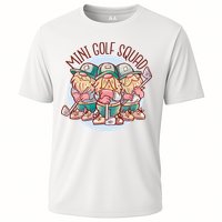 Gnomes Mini Golf Squad Cooling Performance Crew T-Shirt