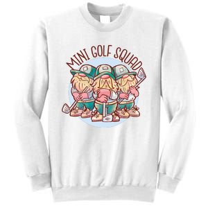 Gnomes Mini Golf Squad Sweatshirt