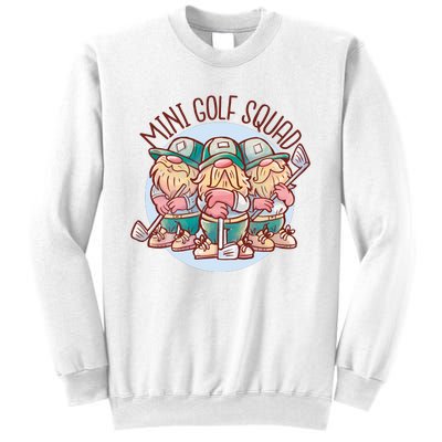 Gnomes Mini Golf Squad Sweatshirt