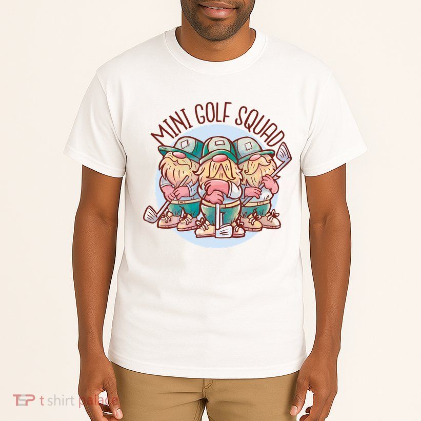 Gnomes Mini Golf Squad Tall T-Shirt
