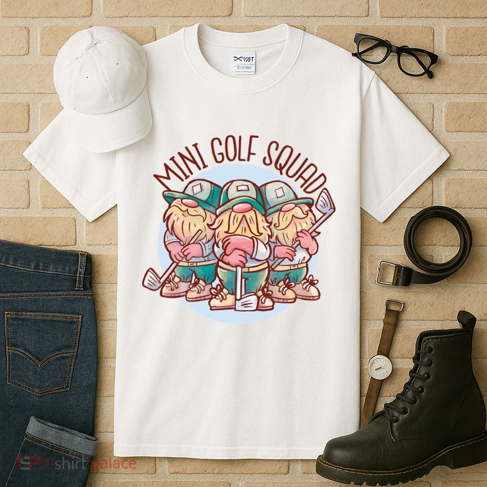 Gnomes Mini Golf Squad Tall T-Shirt