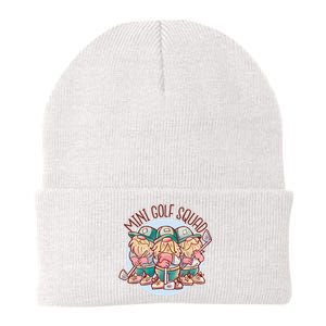 Gnomes Mini Golf Squad Knit Cap Winter Beanie