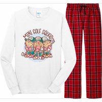 Gnomes Mini Golf Squad Long Sleeve Pajama Set