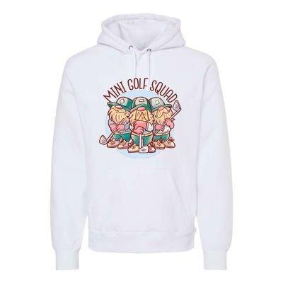 Gnomes Mini Golf Squad Premium Hoodie