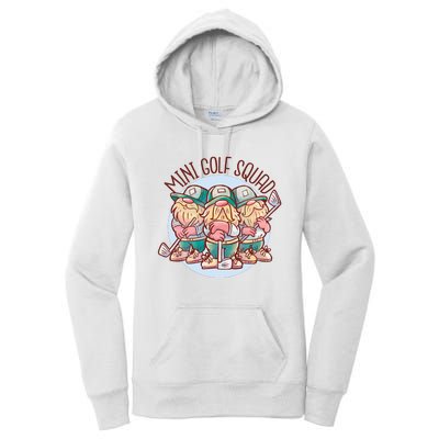 Gnomes Mini Golf Squad Women's Pullover Hoodie