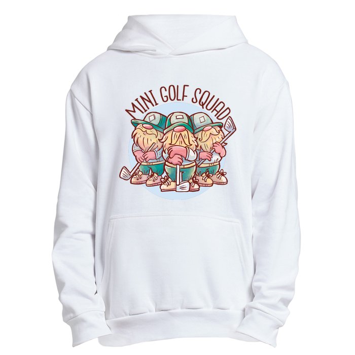 Gnomes Mini Golf Squad Urban Pullover Hoodie