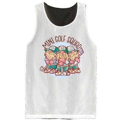 Gnomes Mini Golf Squad Mesh Reversible Basketball Jersey Tank