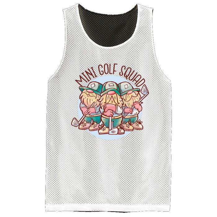 Gnomes Mini Golf Squad Mesh Reversible Basketball Jersey Tank