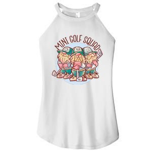 Gnomes Mini Golf Squad Women’s Perfect Tri Rocker Tank