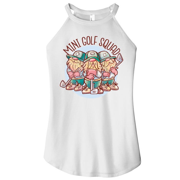 Gnomes Mini Golf Squad Women's Perfect Tri Rocker Tank
