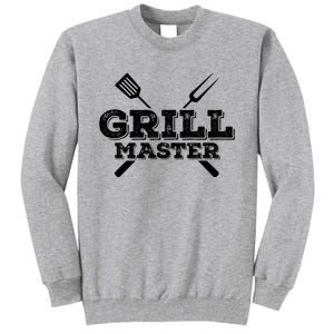 Grill Master Grilling Barbecue BBQ Smoker Graphic Tee Tall Sweatshirt