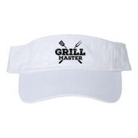 Grill Master Grilling Barbecue BBQ Smoker Graphic Tee Valucap Bio-Washed Visor