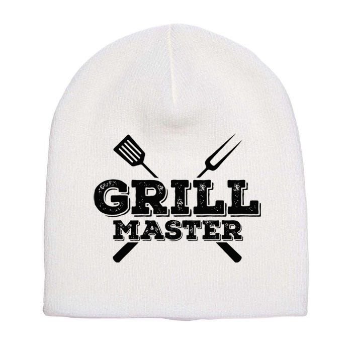 Grill Master Grilling Barbecue BBQ Smoker Graphic Tee Short Acrylic Beanie