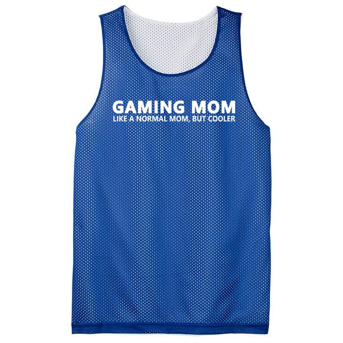 Gamer Mom Gaming Mom Like A Normal Mom Gaming Gift Mesh Reversible Basketball Jersey Tank