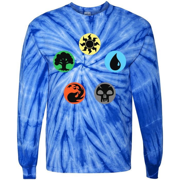 Gathering Magic Guild For Magic Lover Tie-Dye Long Sleeve Shirt