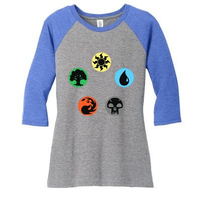 Gathering Magic Guild For Magic Lover Women's Tri-Blend 3/4-Sleeve Raglan Shirt