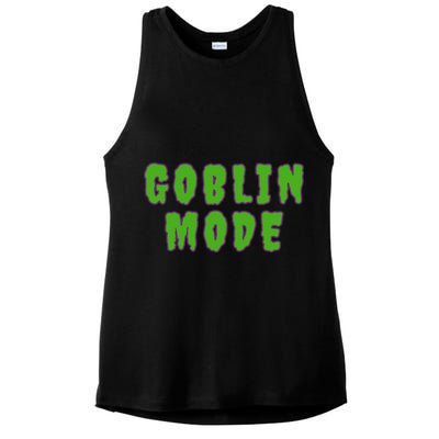 Goblin Mode Ladies PosiCharge Tri-Blend Wicking Tank