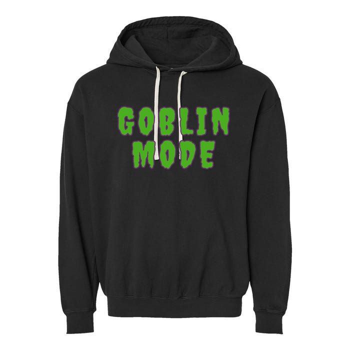Goblin Mode Garment-Dyed Fleece Hoodie