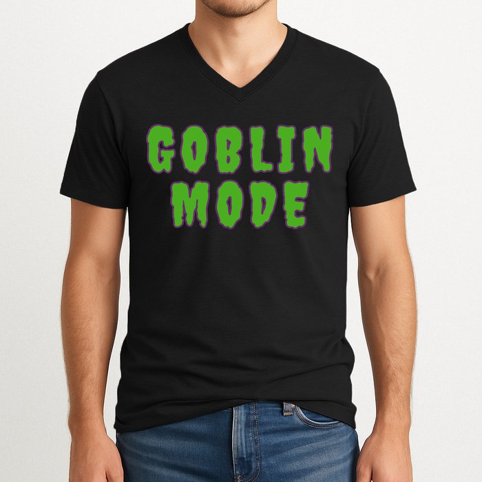 Goblin Mode V-Neck T-Shirt