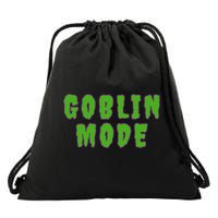 Goblin Mode Drawstring Bag