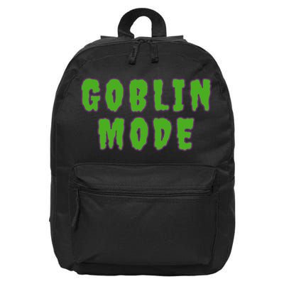 Goblin Mode 16 in Basic Backpack