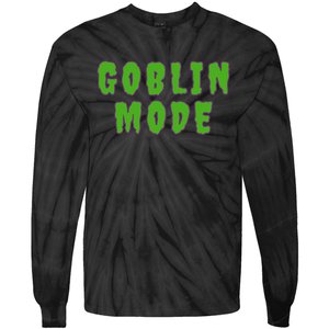 Goblin Mode Tie-Dye Long Sleeve Shirt