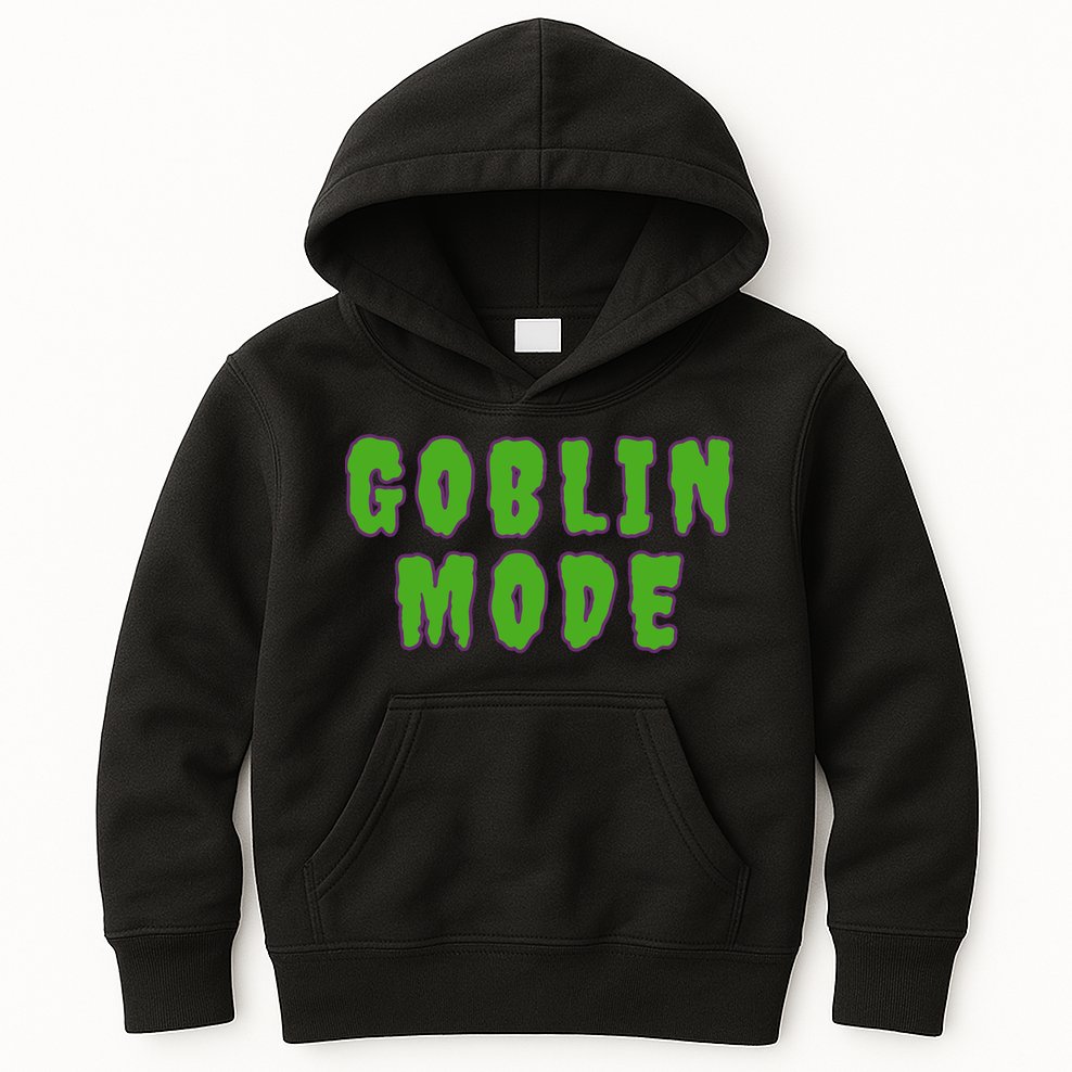 Goblin Mode Kids Hoodie