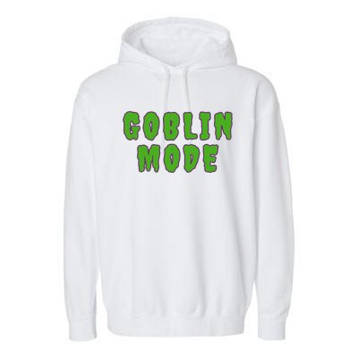 Goblin Mode Garment-Dyed Fleece Hoodie