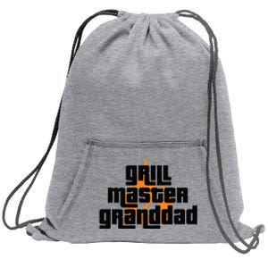 Grill Master Grilling Granddad Grandfather Grandpa BBQ Sweatshirt Cinch Pack Bag