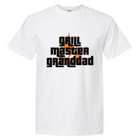 Grill Master Grilling Granddad Grandfather Grandpa BBQ Garment-Dyed Heavyweight T-Shirt