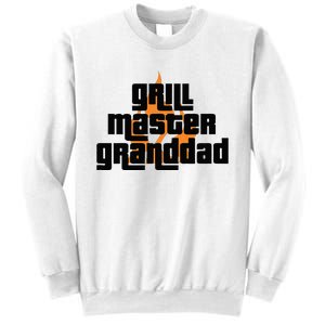 Grill Master Grilling Granddad Grandfather Grandpa BBQ Sweatshirt