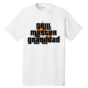 Grill Master Grilling Granddad Grandfather Grandpa BBQ Tall T-Shirt