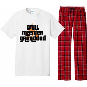 Grill Master Grilling Granddad Grandfather Grandpa BBQ Pajama Set