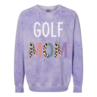 Golf Mom Golfer Gift Funny Golf Great Gift Colorblast Crewneck Sweatshirt