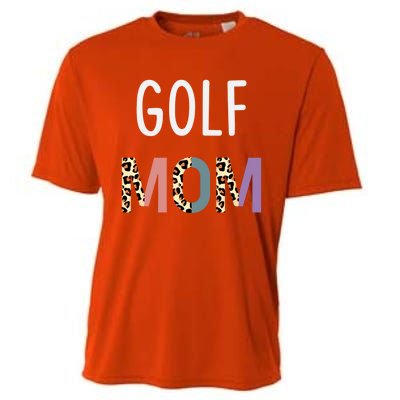 Golf Mom Golfer Gift Funny Golf Great Gift Cooling Performance Crew T-Shirt