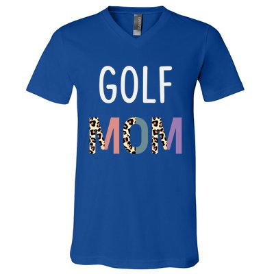 Golf Mom Golfer Gift Funny Golf Great Gift V-Neck T-Shirt