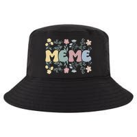 Groovy Meme Grandmother Flowers Meme Grandma Cool Comfort Performance Bucket Hat