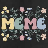 Groovy Meme Grandmother Flowers Meme Grandma Cool Comfort Performance Bucket Hat