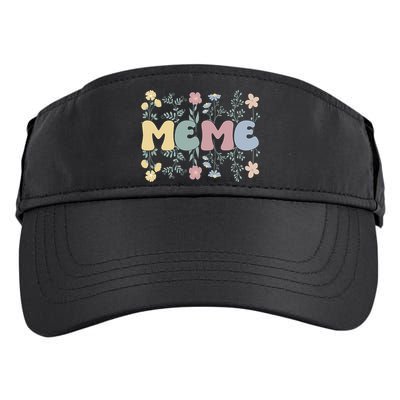 Groovy Meme Grandmother Flowers Meme Grandma Adult Drive Performance Visor