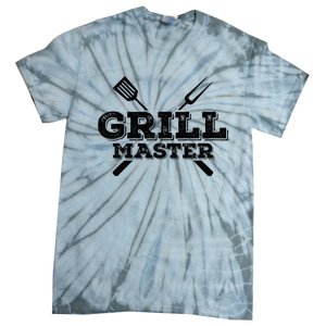 Grill Master Grilling Barbecue BBQ Smoker Graphic Tee Tie-Dye T-Shirt